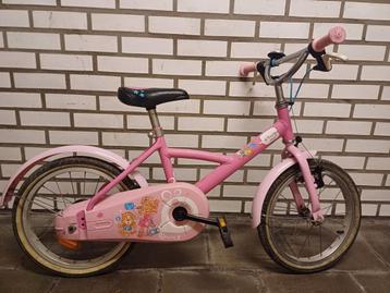 Meisjesfiets 16" B-twin   beschikbaar voor biedingen