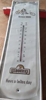 Thermometer IjsBoerke  44x12  in metaal., Huis en Inrichting, Woonaccessoires | Thermometers, Ophalen, Zo goed als nieuw