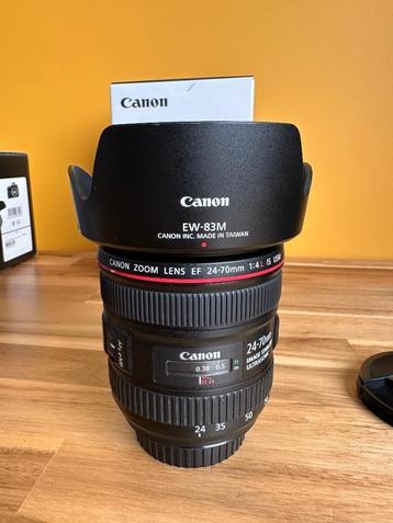 Canon EF 24-70mm f/4L IS USM volledige