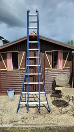 Aluminium ladder, Doe-het-zelf en Bouw, Ladders en Trappen, Ladder, Opvouwbaar of Inschuifbaar, Zo goed als nieuw, Ophalen