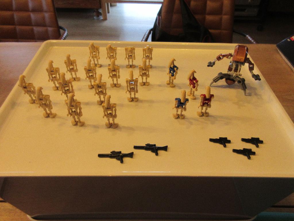 Lego Star Wars Minifigures set 7662, Ophalen, Gebruikt, Losse stenen, Lego