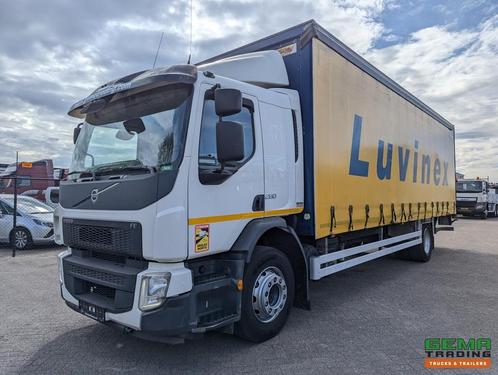 Volvo FE 280 4x2 Dagcab Euro6 - 6 CIL - Schuifzeilenbak 8.6m, Auto's, Vrachtwagens, ABS, Airconditioning, Cruise Control, Electronic Stability Program (ESP)