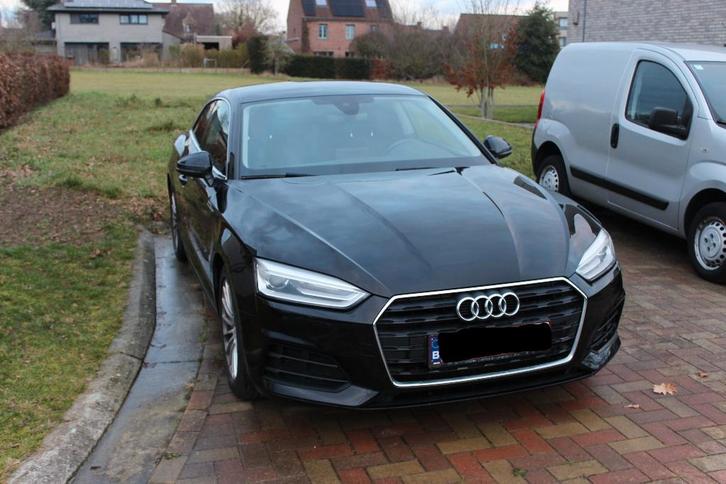 Audi A5 - 2.0 TDI 190hp, Autos, Audi, Particulier, A5, ABS, Diesel, Euro 6, Coupé, 3 portes, Boîte manuelle, Noir, Gris, Tissu