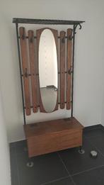 Vintage kleerhanger/ inkomkast/ kapstok, Utilisé, Métal, Portemanteau sur pied, 150 à 200 cm