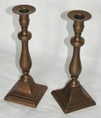 Koperen Kandelaars - Set van 2, Antiek en Kunst, Ophalen of Verzenden