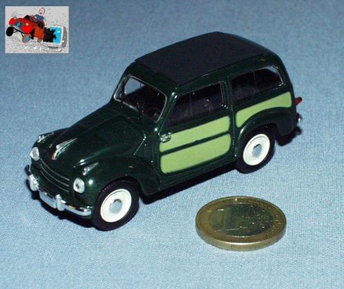 Numéro 1/43 : Fiat 500C Giardiniera Woody 1949 Verte, Hobby & Loisirs créatifs, Voitures miniatures | 1:43, Neuf, Voiture, Norev