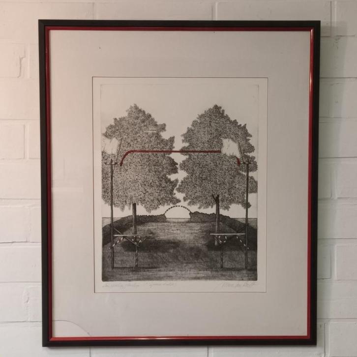 Marc van Loo (1953) - Ets, Antiek en Kunst, Kunst | Etsen en Gravures, Ophalen