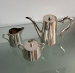 Set van 7 stuks vintage zilverwerk en 1 kristallen schaal, Ophalen, Gebruikt