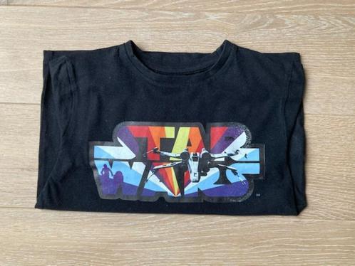 Zwart T-shirt met lange mouwen Star Wars maat 128 cm, Kinderen en Baby's, Kinderkleding | Maat 128, Zo goed als nieuw, Jongen
