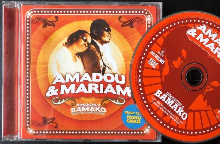 AMADOU & MARIAM - Dimanche a Bamako ( CD ), Cd's en Dvd's, Cd's | Pop, 2000 tot heden, Ophalen of Verzenden