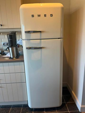 Smeg combi koelkast., Elektronische apparatuur, Ophalen, Gebruikt, Met aparte vriezer