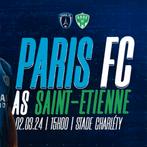 PARIS FC / AS SAINT ÉTIENNE (2 Places), Tickets & Billets, Deux personnes, Mars