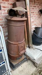 Zeer zware kachel met inox buizen, Tuin en Terras, Ophalen, Zo goed als nieuw