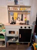 Speelgoedkeukentje met attributen, Kinderen en Baby's, Ophalen, Gebruikt, Hout, Speelkeuken
