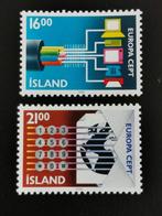 Islande 1988 - Europe CEPT - ordinateurs, fax **, Enlèvement ou Envoi, Non oblitéré, Islande