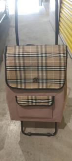 boodschappentrolley burberry look, Ophalen, Zo goed als nieuw