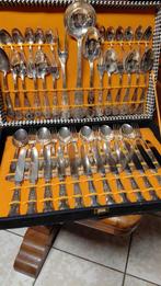 Service de couverts en argent avec coffret complet, Hobby en Vrije tijd, Picknickmanden, Ophalen of Verzenden, Zo goed als nieuw
