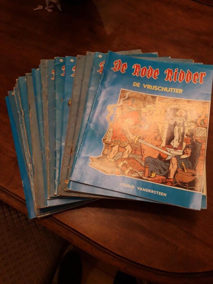 stripverhalen De Rode Ridder, Livres, BD, Utilisé, Plusieurs BD, Enlèvement