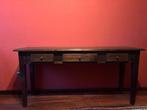 Massief houten buffettafel / sidetable – mooie staat, Huis en Inrichting, Tafels | Sidetables, Ophalen, Gebruikt, 100 tot 150 cm