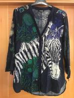 Blouse DESIGUAL - maat L - oksel/oksel 54cm (nr2676), Vêtements | Femmes, Blouses & Tuniques, Comme neuf, Taille 42/44 (L), Enlèvement ou Envoi