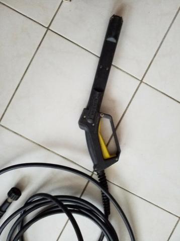 Karcher pistool met darm ongeveer 9m, Tuin en Terras, Hogedrukreinigers, Ophalen, Zo goed als nieuw