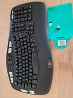 clavier sans fil ergonomique, Ergonomique, Enlèvement ou Envoi, Logitech, Azerty