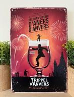 Metalen reclamebord Trippel D' Anvers, Verzamelen, Biermerken, Ophalen of Verzenden