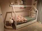 Bed huisje wit 
90x200, Ophalen, Lattenbodem