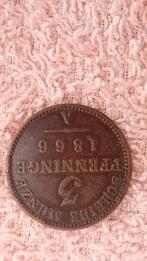 Superbe monnaie  3 pfenning 1866A Munze, Timbres & Monnaies, Enlèvement ou Envoi