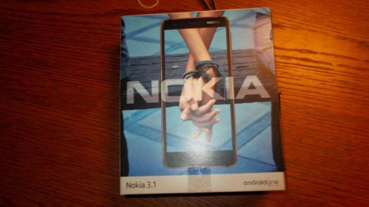 Smartphone Nokia 3.1, Telecommunicatie, Mobiele telefoons | Nokia, Zo goed als nieuw, Zonder abonnement, Zonder simlock, Klassiek of Candybar