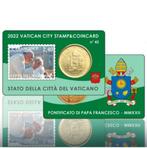 Coincard 42 avec timbre Vatican 2022, Timbres & Monnaies, Monnaies | Europe | Monnaies euro, Autres valeurs, Série, Enlèvement ou Envoi