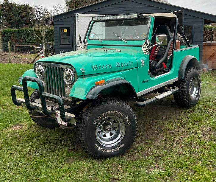 Jeep Cj7, Auto's, Jeep, Particulier, CJ, Benzine, SUV of Terreinwagen, Handgeschakeld, Ophalen