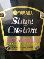 Yamaha stage Custom advantage zwart, Musique & Instruments, Batteries & Percussions, Enlèvement, Utilisé, Yamaha