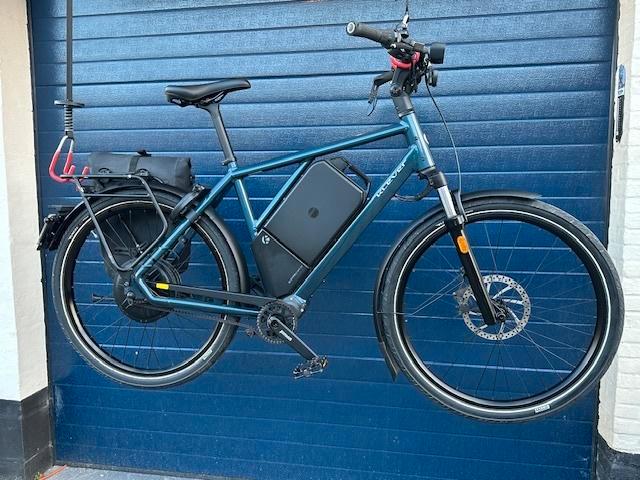 speedpedelec Klever N pignon 45, 1600Wh, décembre 2024, Vélos & Vélomoteurs, Vélos électriques, Comme neuf, Autres marques, 50 km par batterie ou plus