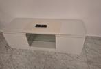 Meuble TV Ikea blanc 120 cm, Moins de 100 cm, 100 à 150 cm, Enlèvement, Utilisé