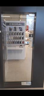 Glazen binnendeur, Ophalen