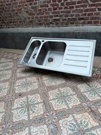 Inox gootsteen 90x50, Enlèvement, Comme neuf