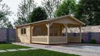 NIEUW Tuinhuis met terras 54+3, Verzenden, Nieuw