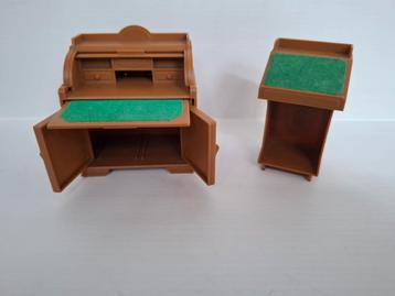 Vintage Jean - Western W. Germany meubels bureau + lessenaar beschikbaar voor biedingen