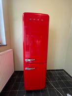 Frigo retro Smeg, Gebruikt, 200 liter of meer, 60 cm of meer, Met aparte vriezer