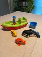 Playmobil 123 vissersboot (70183), Kinderen en Baby's, Speelgoed | Playmobil, Ophalen of Verzenden, Zo goed als nieuw