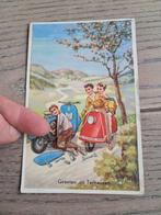 Beschreven retrokaartje met flapboekje - Terneuzen, Ophalen of Verzenden