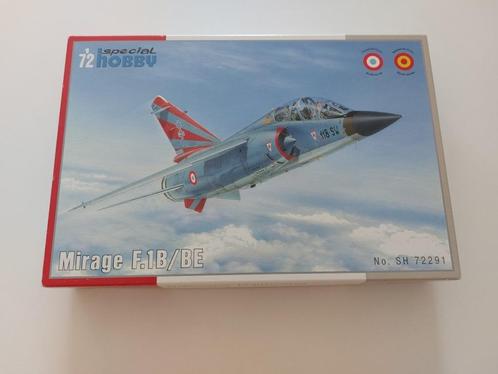 Mirage F-1B schaal 1/72 + eduard photo etch, Hobby en Vrije tijd, Modelbouw | Vliegtuigen en Helikopters, Zo goed als nieuw, Vliegtuig