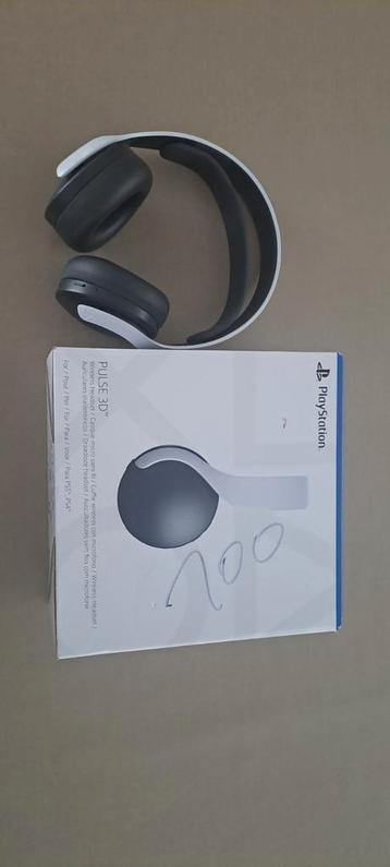 draadloze hoofdtelefoon SONY PULSE 3D beschikbaar voor biedingen