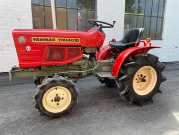 Minitracteur - Yanmar YM1401 - 4x4 - Très bon état, Autres marques, Jusqu'à 2500, Jusqu'à 80 ch, Enlèvement