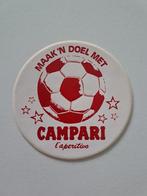 Vintage Sticker - Maak 'n doel met Campari l'aperitivo, Verzamelen, Ophalen of Verzenden, Merk, Zo goed als nieuw
