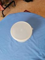 Opbergdoos “Tupperware”., Ophalen of Verzenden, Gebruikt, Wit, Bus of Trommel