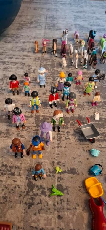 Grand lot de chevaux de playmobile, Enlèvement, Comme neuf