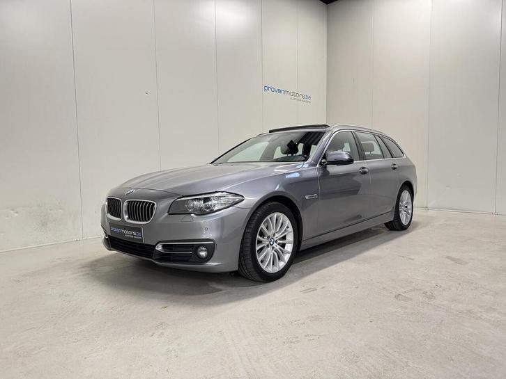 BMW 525 d Touring Autom. - Pano - GPS - Topstaat!, Auto's, BMW, Particulier, 5 Reeks, Airconditioning, Bluetooth, Boordcomputer