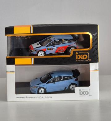 Hyundai i20 wrc 1/43 T.Neuville+ Hyundai i20 wrc 1/43 test  beschikbaar voor biedingen